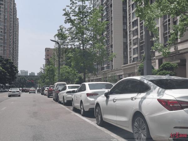 ▲城市道路临时停车泊位 资料图