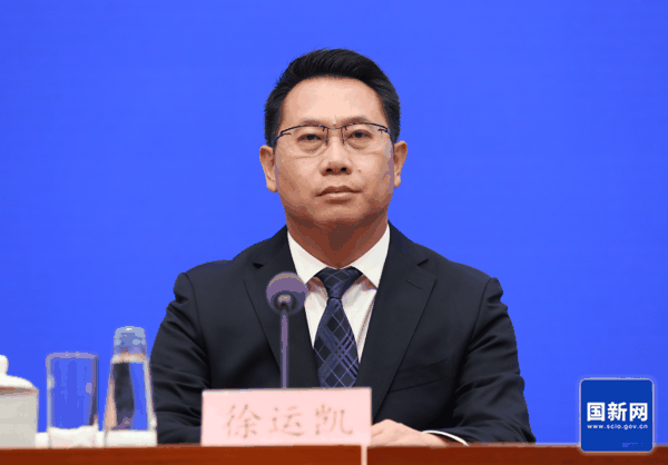 ▲司法部普法与依法治理局局长徐运凯 图据国新网