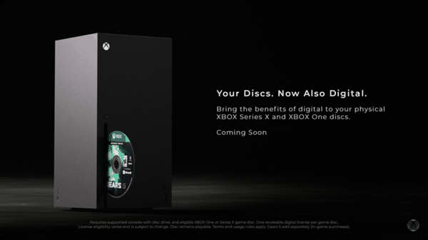 图｜Xbox 官方公布的「Disc-to-Digital」测试计划（图源 Xbox Wire）