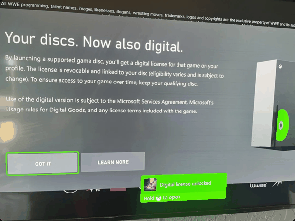 图｜Reddit 玩家实测点击「Claim digital」领取数字权益（图源 Reddit / r/xbox）