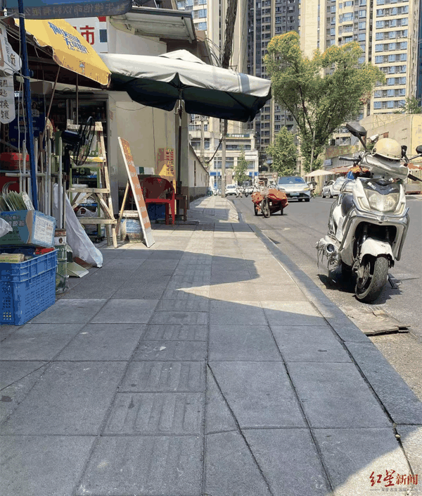 ▲整治后的万担仓路