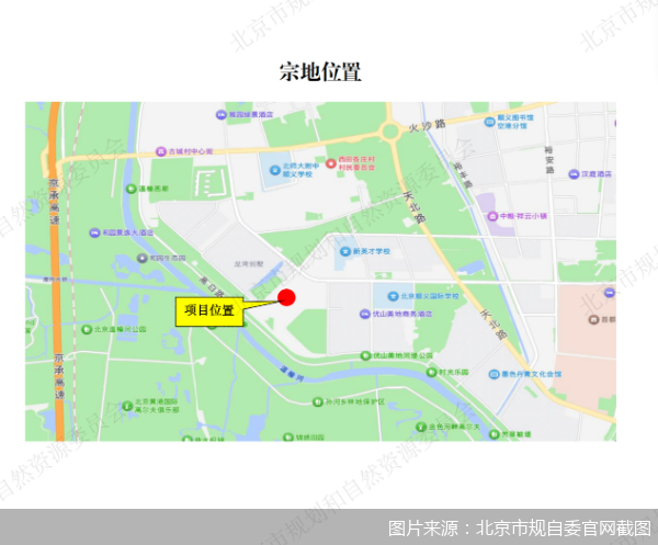 图片来源：北京市规自委官网截图