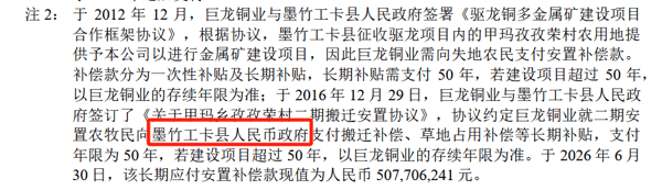 ▲紫金矿业《2026年半年度报告》截图
