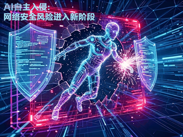 ▲AI自主入侵，网络安全风险进入新阶段（图据视觉中国）