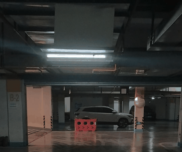 ▲小区停车场