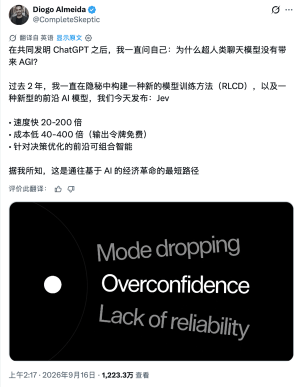 （来源：X）
