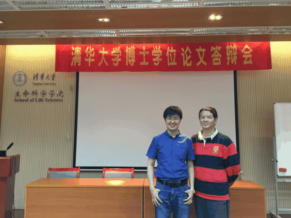 图 | 徐罡（左）和马剑鹏（来源：奥泊生科）