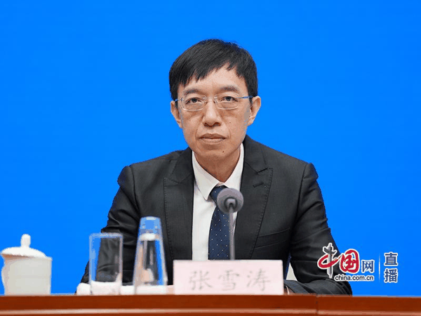 ▲住房和城乡建设部房地产市场监管司司长张雪涛 郑亮 摄