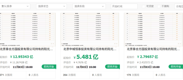 ▲截图自阿里司法拍卖平台