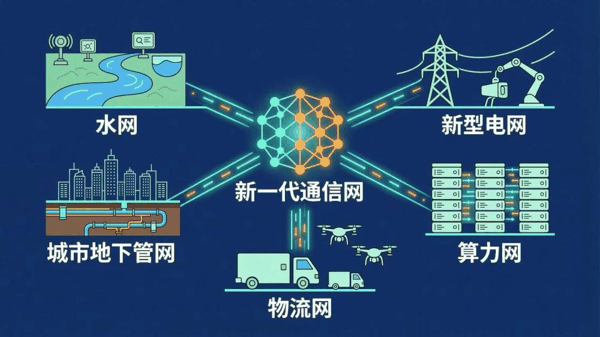“六张网”协同示意图。注：图片由AI生成。