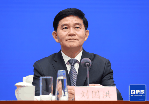 ▲刘国洪 图片来源：国新网
