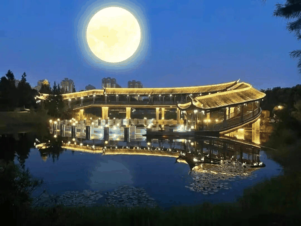 ▲眉山东坡城市湿地公园