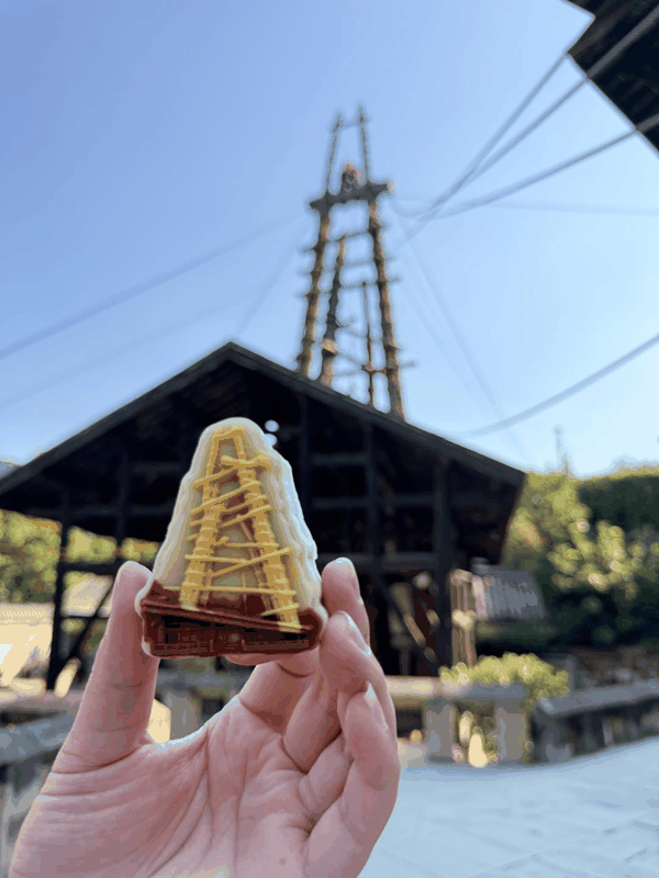 ▲燊海井造型月饼 受访者供图