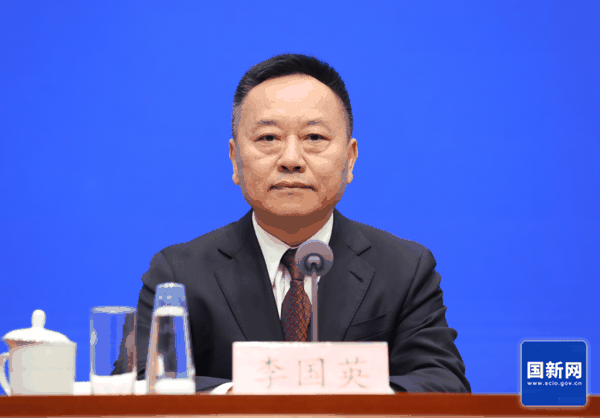 ▲水利部部长李国英 图源：国新网