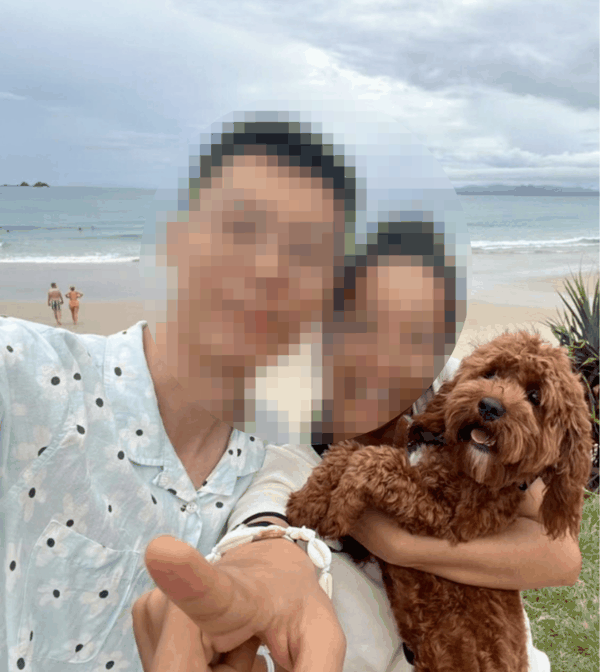 ▲郑帅夫妇二人