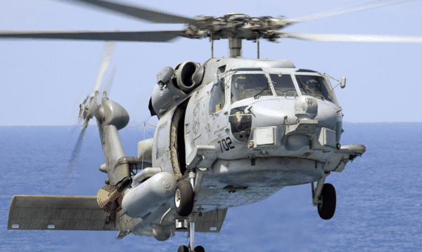 ▲美国海军MH-60R“海鹰”战斗直升机（资料图）