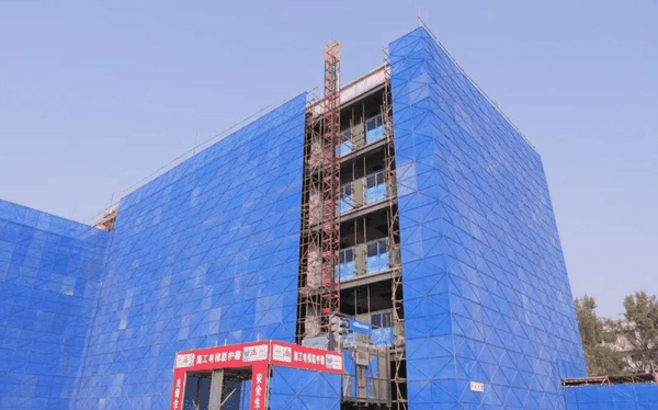 项目建设现场。图/“北京顺义”微信公众号