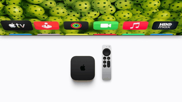 图｜Apple，第四代 Apple TV 4K 与新款 Siri Remote