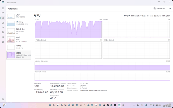 图｜GPU 利用率达到了将近 100%