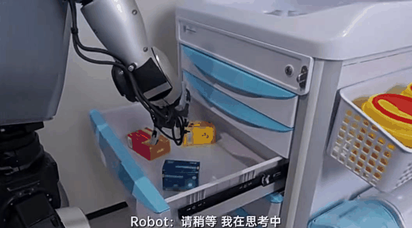 图 在语义自动生成基础上的新演示，有交互与干活能力